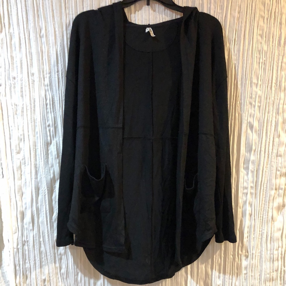 Black Long Sleeve Cardigan
